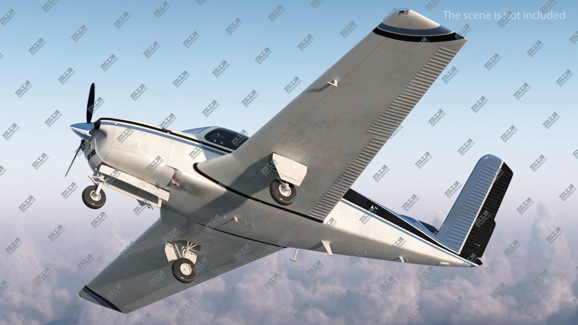 images/goods_img/202104093/3D Civil Utility Aircraft V Tail model/4.jpg